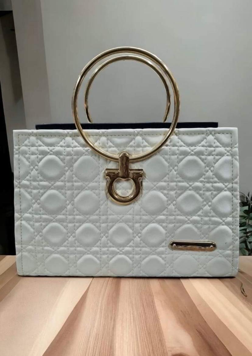 Retro Handbag (white)